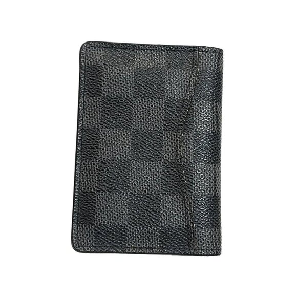 LOUIS VUITTON Organizer de Poshe Damier Graphite Card Case 211-072125 - Picture 2 of 4